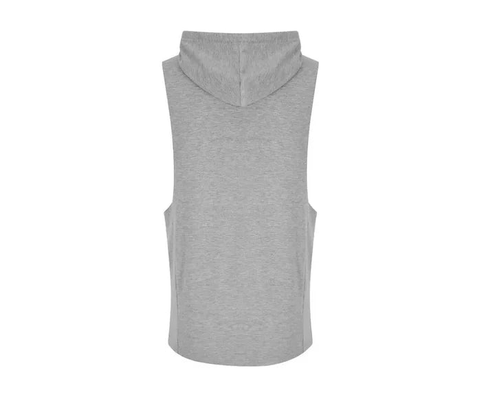 Sleeveless hoodie