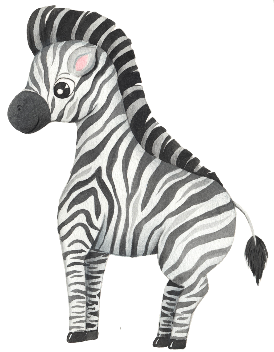 ZEBRA AQUARELL